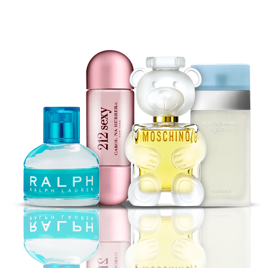 Set od 4 parfema | 212 Sexy + Light Blue + Moschino Toy 2 + Ralph Lauren 100 ml